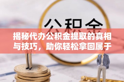 大新揭秘代办公积金提取的真相与技巧，助你轻松拿回属于你的钱