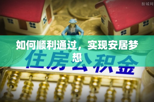 大新如何顺利通过，实现安居梦想