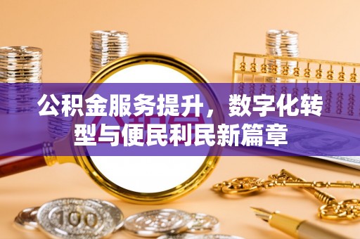 大新公积金服务提升，数字化转型与便民利民新篇章