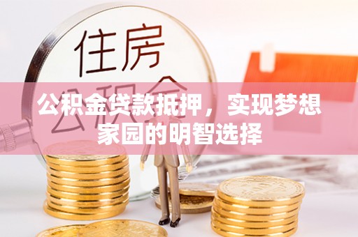 大新公积金贷款抵押，实现梦想家园的明智选择